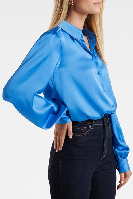 REN SATIN BUTTON THROUGH BLOUSE PLUNGE POOL 4