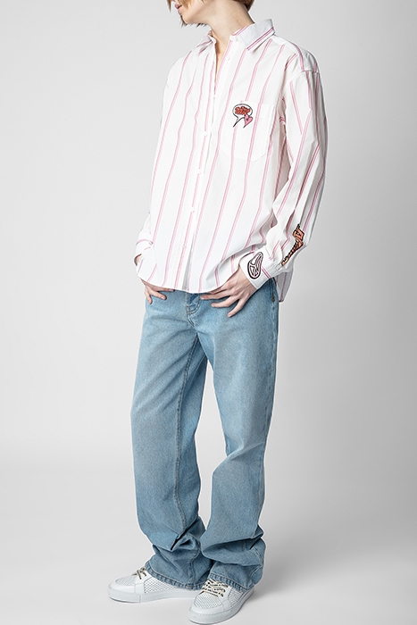 TAIS POP RAYE BROD VIEUX ROSE 3