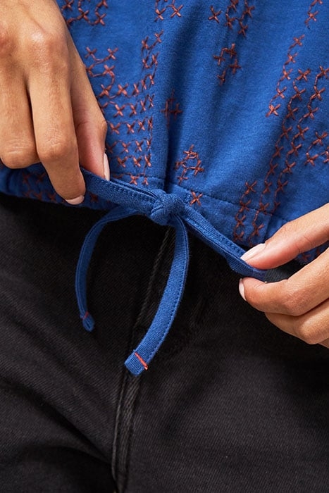 TIPPIE TIE HEM BLUE MULTI 3