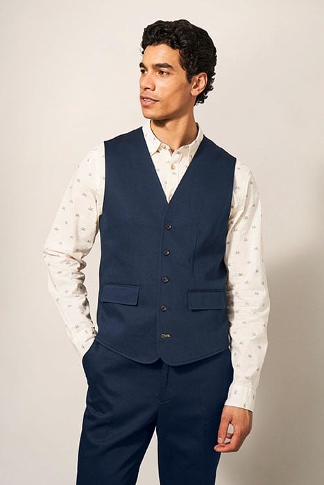 YORK WAISTCOAT DARK NAVY 1