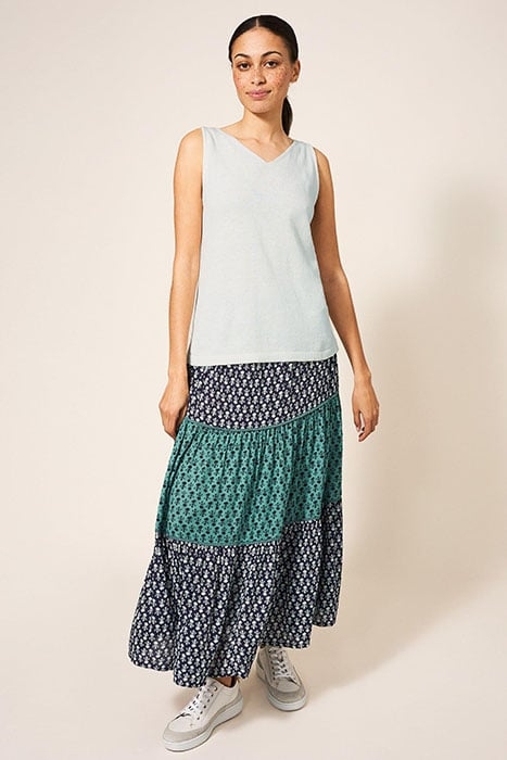 DAISY KNITTED VEST LIGHT NATURAL 1