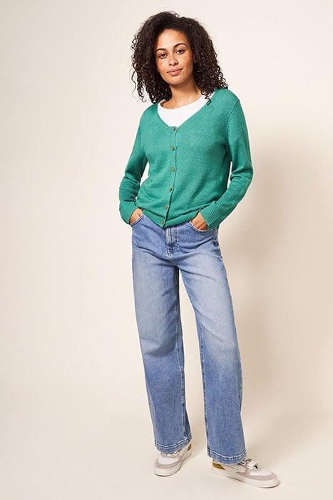 HANNAH JUMPER DUSTY GREEN 1