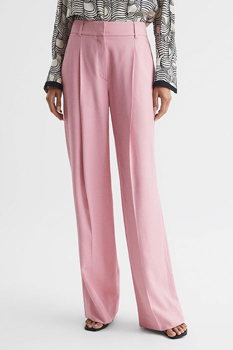 BONNIE WIDE-LEG & FLARED PANTS PINK 1