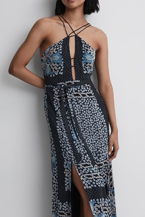 ALIANA DRESS NAVY/BLUE 3