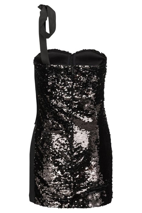 LIME ABITO FULL PAILLETTES BLACK 7