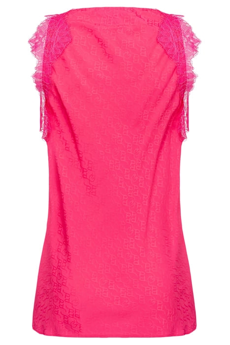 TALESIA TOP CREPE DE CHINE JAC MAGENTA 7
