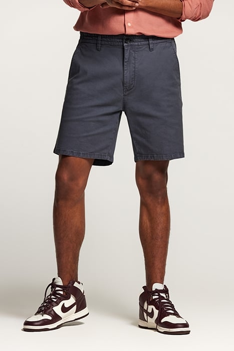 MEN COTTON STRETCH SHORTS JACK DUSTY ANTHRACITE GREY 1