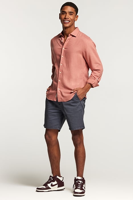 MEN COTTON STRETCH SHORTS JACK DUSTY ANTHRACITE GREY 3