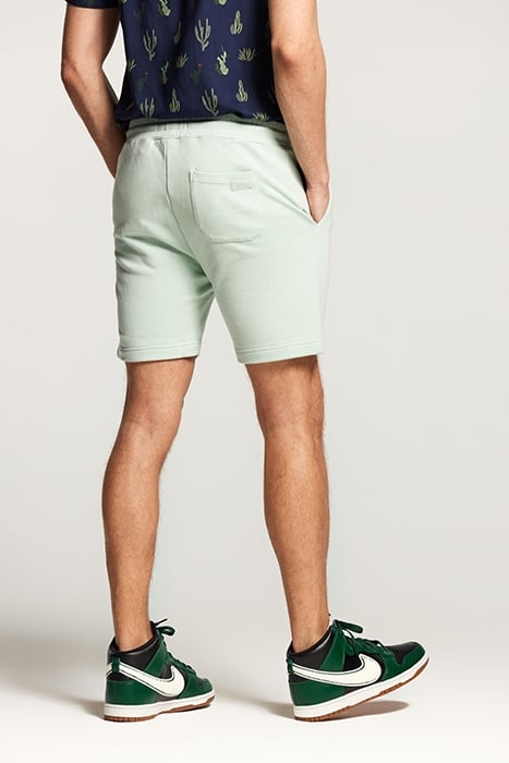 MEN SWEAT SHORTS SOLID STEVE SEA FOAM GREEN 2