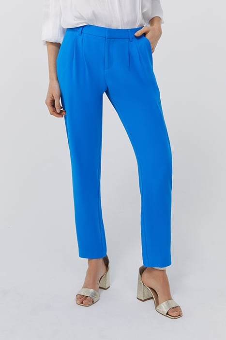 BLUE STRAIGHT SUIT TROUSERS 1