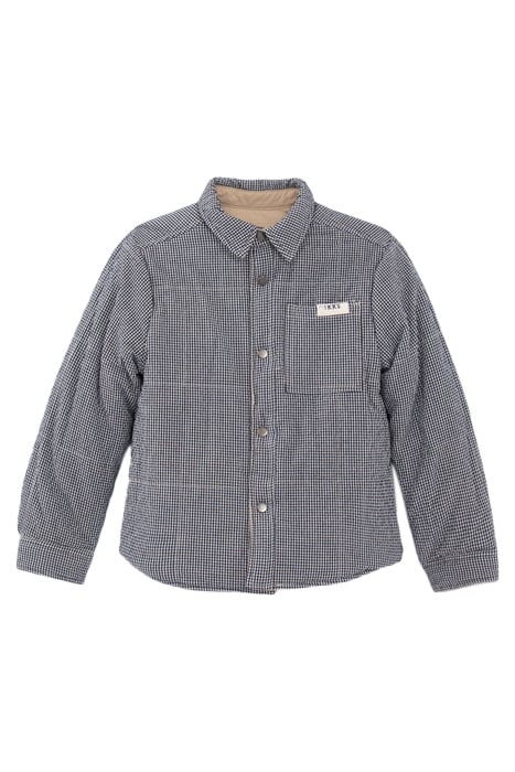 BOYS’ BEIGE/VICHY CHECK REVERSIBLE JACKET 3