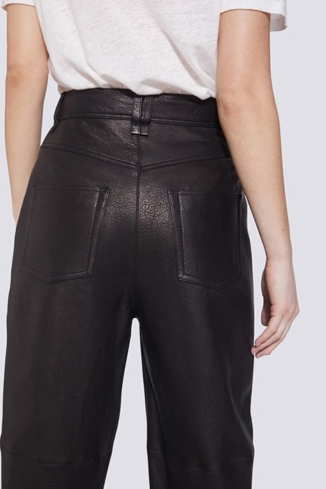 POWEL LEATHER PANT IN BLACK 5