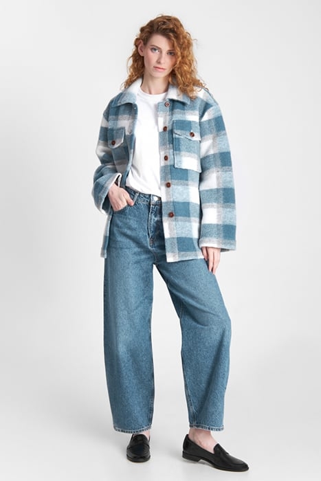 ARIKO FADED BLUE CHECK 4