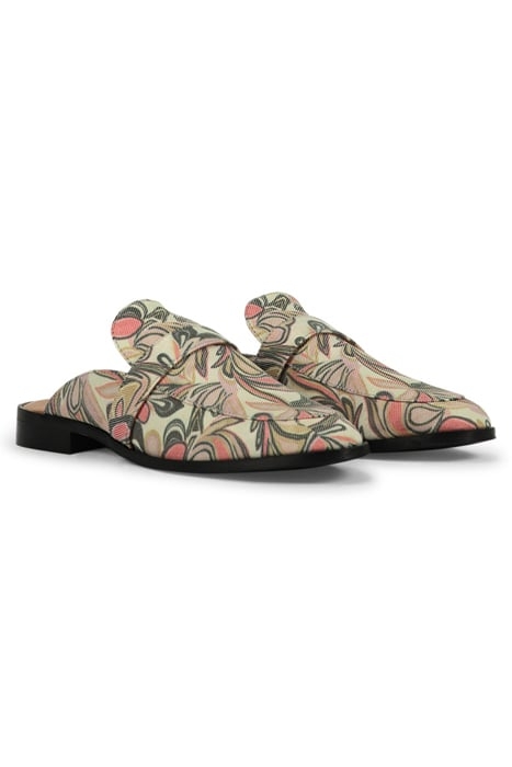 CANVAS PRINTED LOAFER ROSE QUARTZ 1