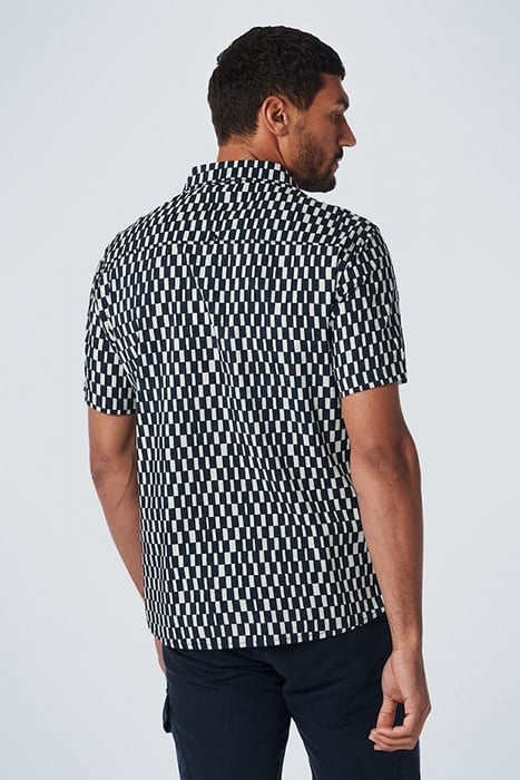 SHIRT SHORT SLEEVE RESORT COLLAR ALLOVER PRINTED NIGHT 2