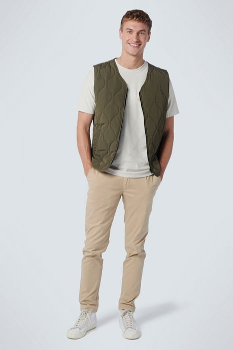 GILET PADDED FULL ZIPPER ARMY 3