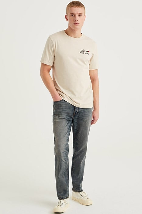 5-POCKET MID WAIST DARK BLUE 3