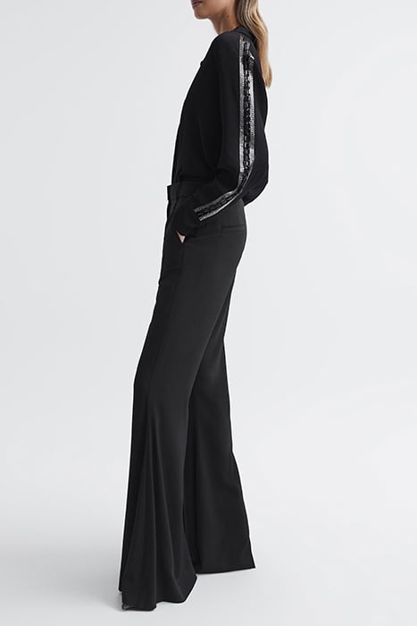 ANGIE BUTTON-DOWN SHIRT BLACK 5