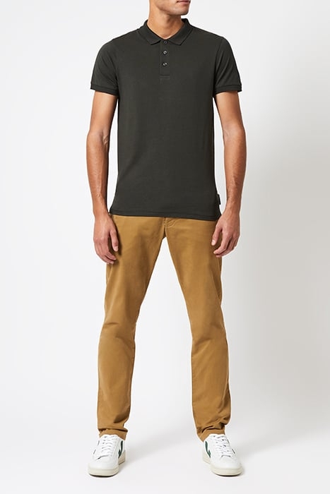 JERSEY POLO SHIRT DARK GREEN 1