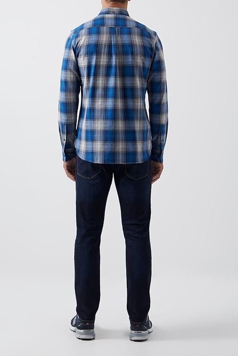 CHECK LONG SLEEVE SHIRT BLUE MULTI 2