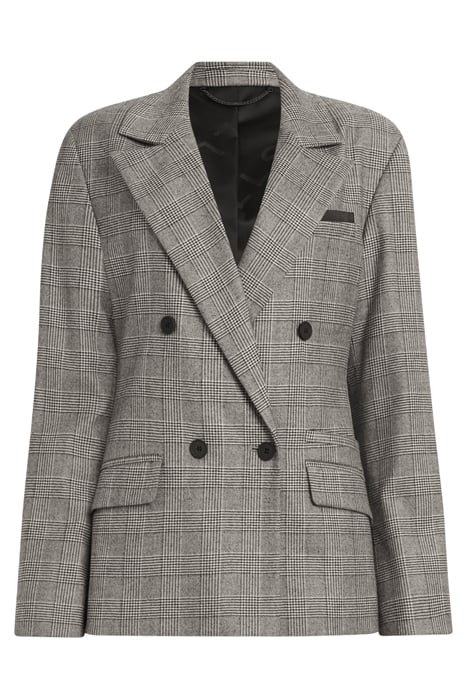 BEA CHECK BLAZER GREY 4