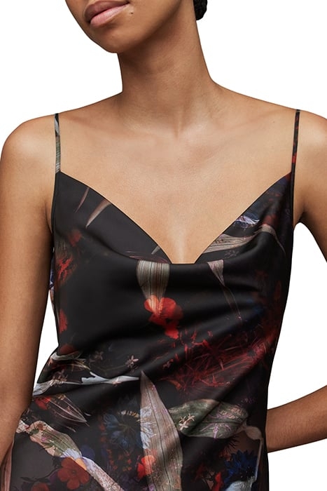 HADLEY TIPPI DRESS RUST BROWN 6