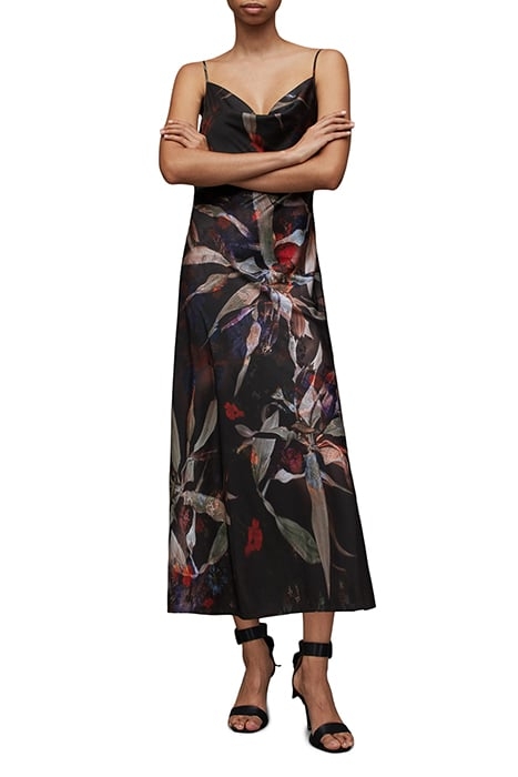 HADLEY TIPPI DRESS RUST BROWN 5