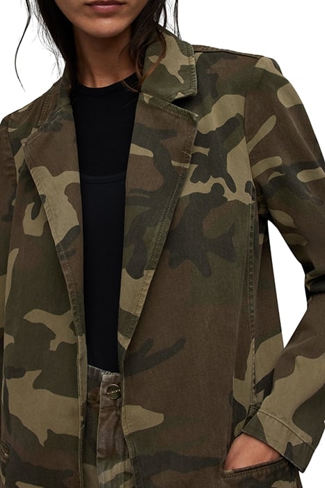 ALEIDA CAMO BLAZER CAMO GREEN 6