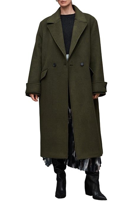 MABEL COAT KHAKI GREEN 1