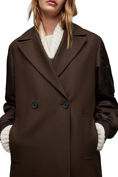 PAULAH COAT CHOCOLATE BROWN 7