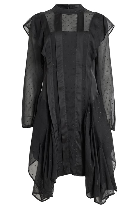 FLEUR SHIM LS DRESS BLACK SHIMMER 3