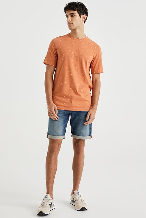 5-POCKET MID WAIST DARK BLUE 3