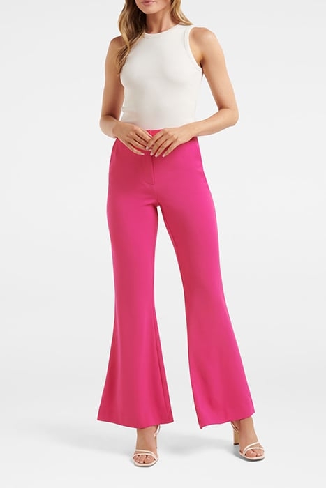 JAYDA FLARE PANTS FUCHSIA PINK 3