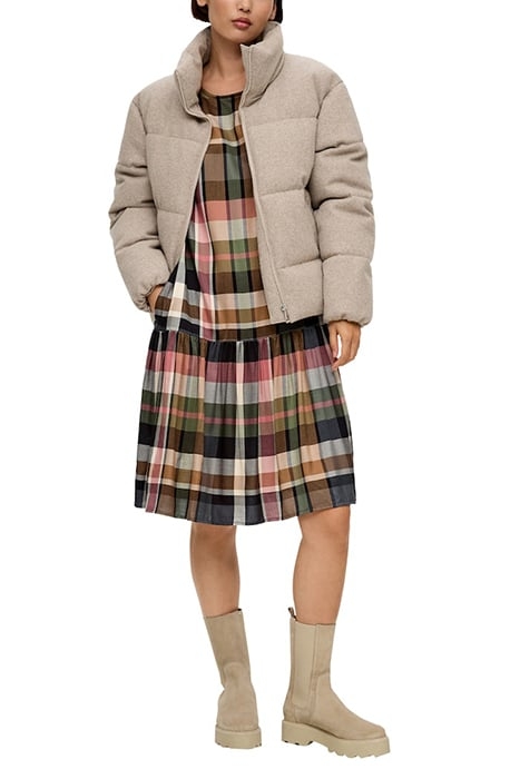 S.OLIVER RLW DRESSES GREY/BLACK 4