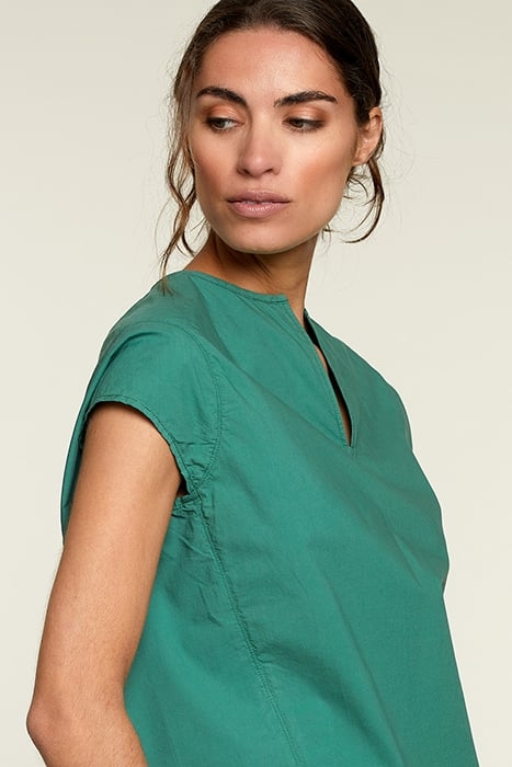 GREEN CAP SLEEVES SHIRT 5