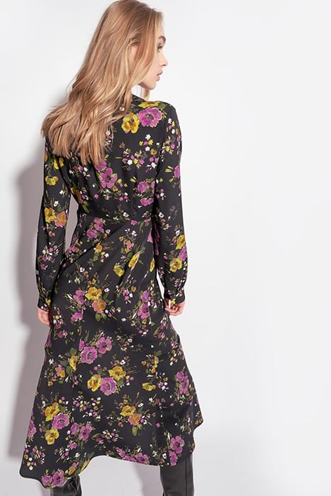 ABADECO ABITO CREPE FLUIDO STA BLACK/FUCHSIA/GREEN 2