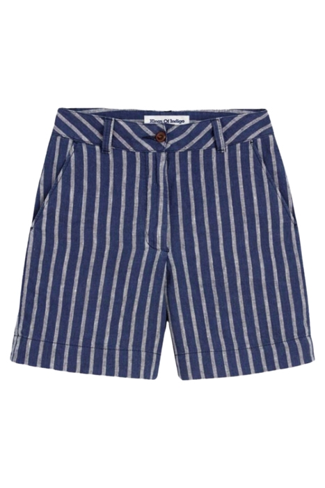 BANGJA LINEN NAVY STRIPE 5