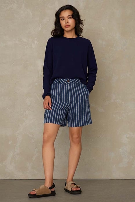 BANGJA LINEN NAVY STRIPE 2