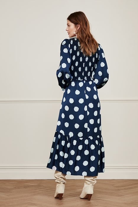 CARO TARA DRESS VAINLY NAVY/GLACIER 2