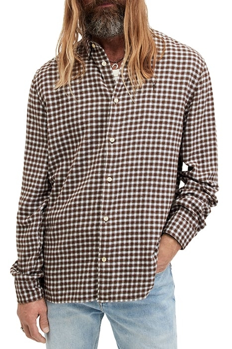 WAYANDA LS SHIRT CREEK BROWN 1