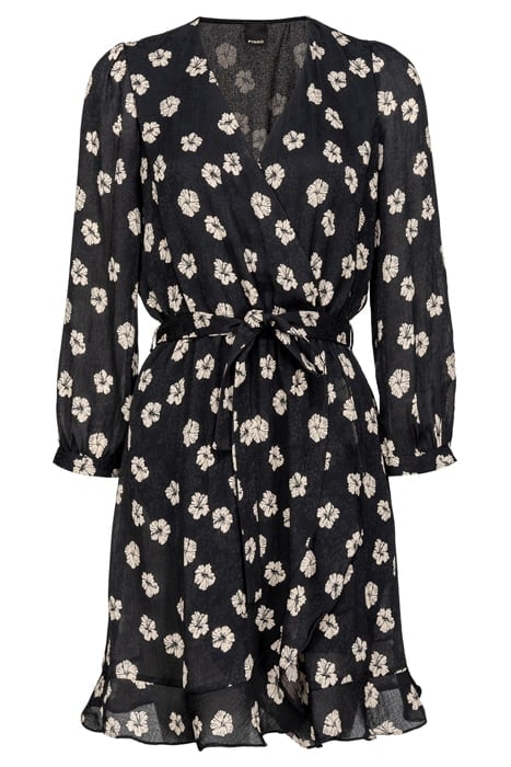 ACCIDIOSO DRESS BLACK/ECRU 5