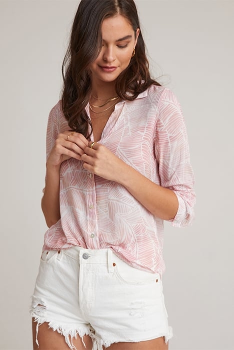 BUTTON DOWN SHIRT CORAL QUARTZ 3