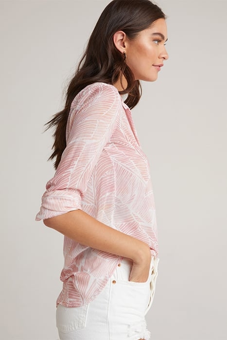 BUTTON DOWN SHIRT CORAL QUARTZ 4