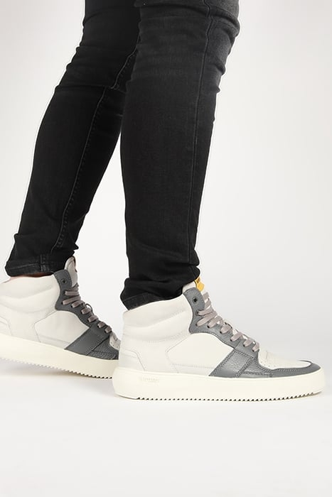 DWAYNE - OFF WHITE GREY - SNEAKER (HIGH) 2