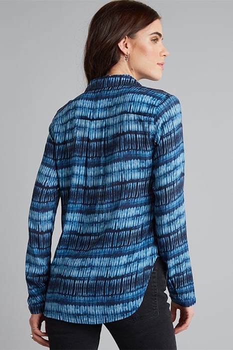 FULL BUTTON DOWN HIPSTER SHIRT MOONLIGHT OCEAN 2