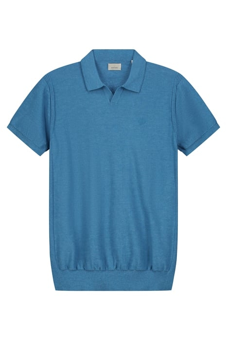 DS_MERCURY SHORT SLEEVE POLO AEGEAN BLUE 3