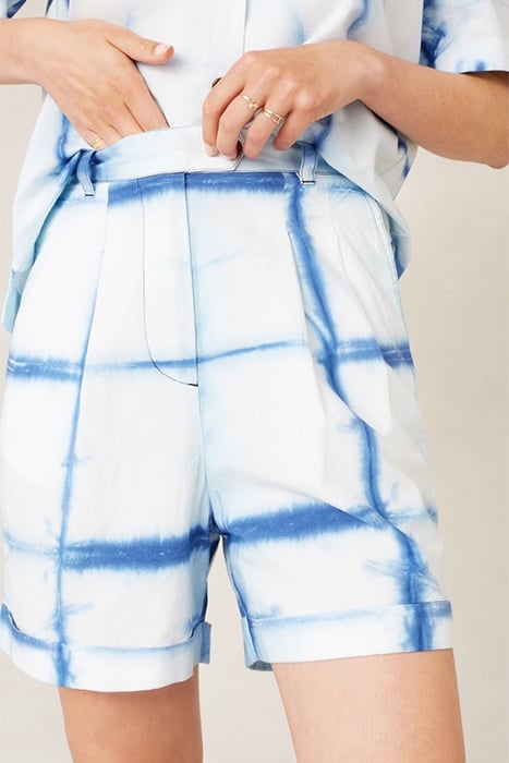 MARISOL SHORT SHIBORI NATURAL INDIGO 4