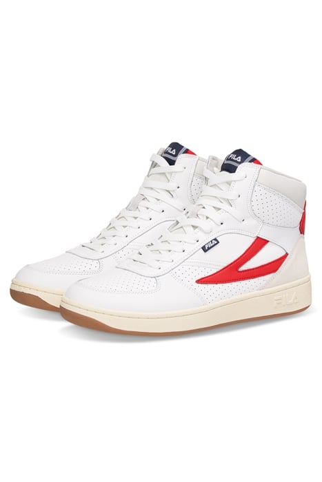 FILA SEVARO MID WMN WHITE-FILA RED 2
