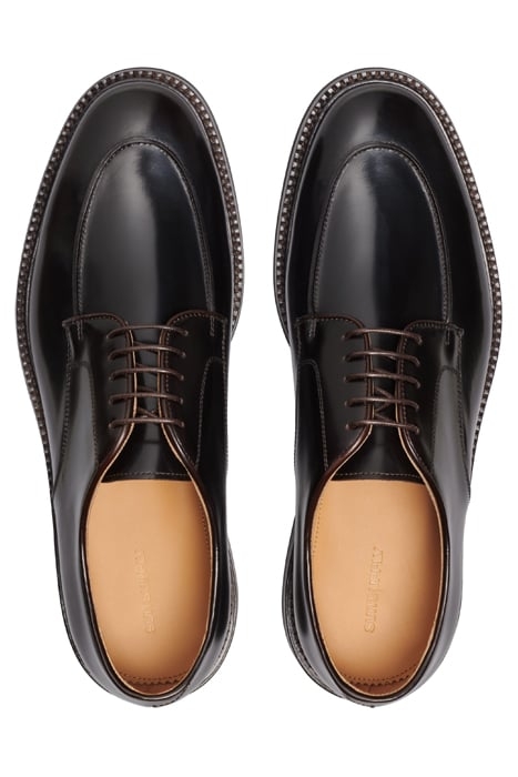 LEATHER-DERBY-APRON BROWN 6