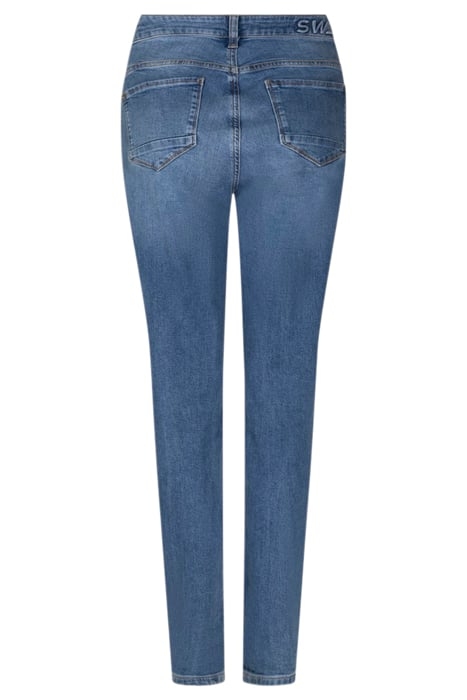 TROUSER WOVEN LONG LIGHT BLUE DENIM 4